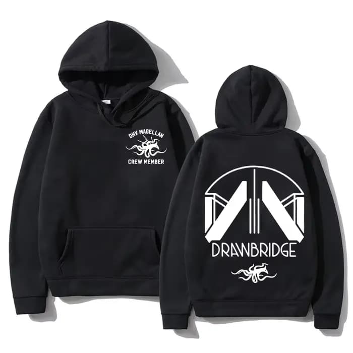 DHV MAGELLAN Crew Member Hoodie Game DEATH STRANDING 2 on The Beach Pullover Fashion Design unisexe Impression graphique Sweat-shirts