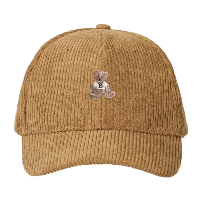 Casquette de Baseball en velours côtelé pour hommes et femmes