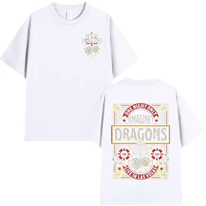Rock Band Imagine Dragons Album de musique T-shirt mode Hip Hop
