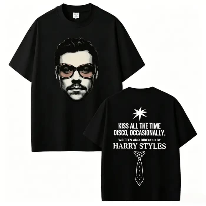 Harry Styles Kiss All the Time. T-shirt Disco