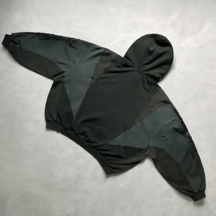 Sweat à capuche brodé Hip Hop pour hommes et femmes