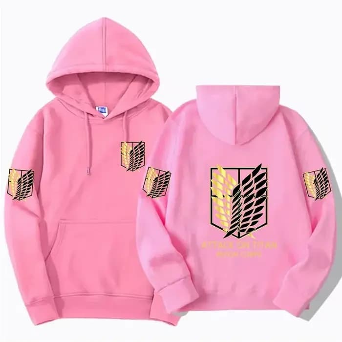 Sweat-shirt à capuche imprimé attaque sur Titan pour hommes et femmes