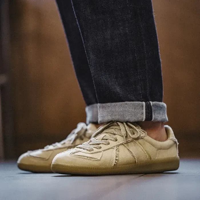 Chaussures de sport classiques allemandes à lacets
