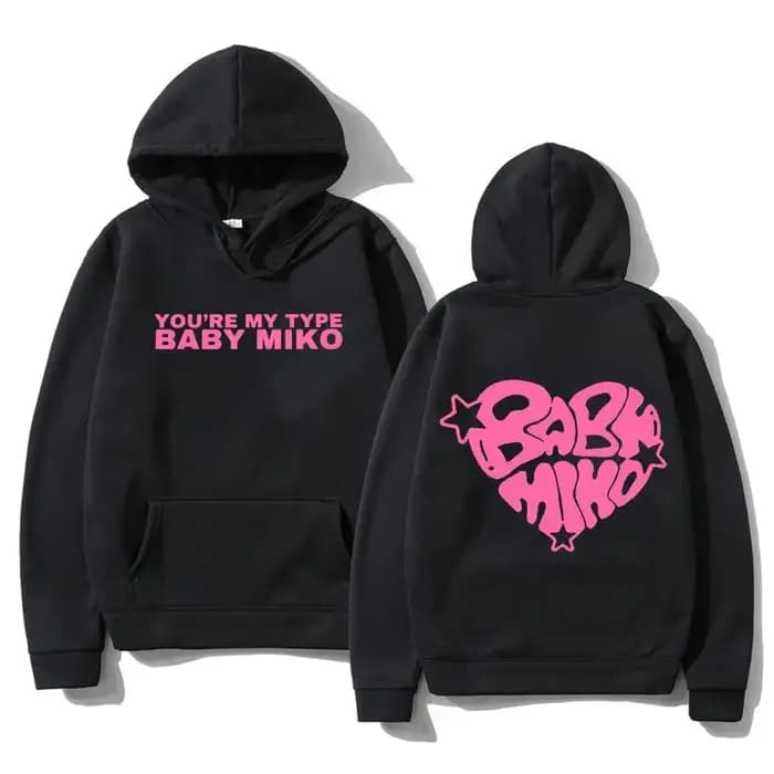 Jeune Miko Xoxo Tour 2024 sweat à capuche drôle mode hommes femmes sweat Hip Hop décontracté automne