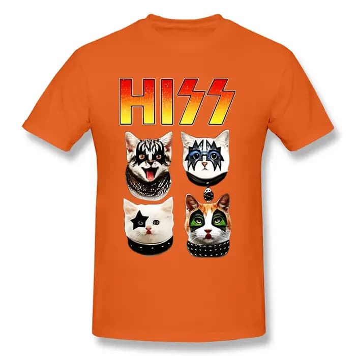 Économie drôles KISS Hd'appareils Cat pour hommes