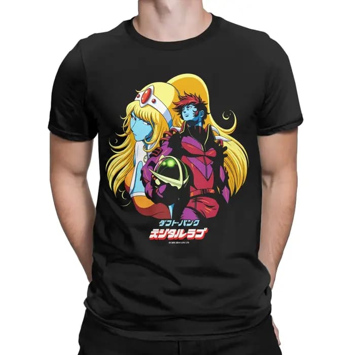 DAFT PUNK et Leiji Matsumoto T-Shirt d'été cool pour hommes