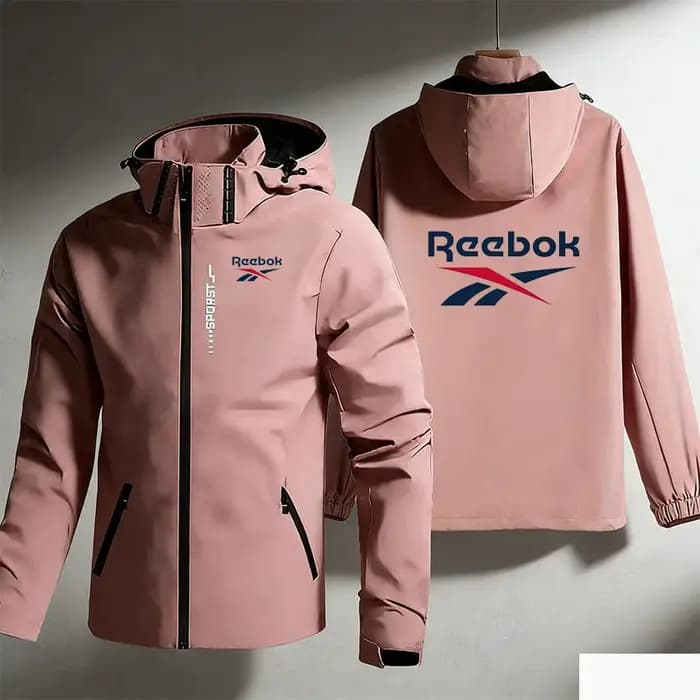 Veste de cyclisme imperméable pour homme avec logo Reebok / Vêtements de VTT / Manteau