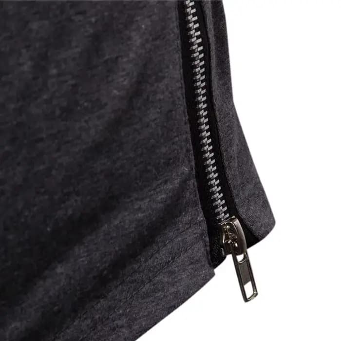 2025 Hommes Cagoule Sweat à capuche zippé Hiver Chaud Sweat-shirt décontracté avec masque facial