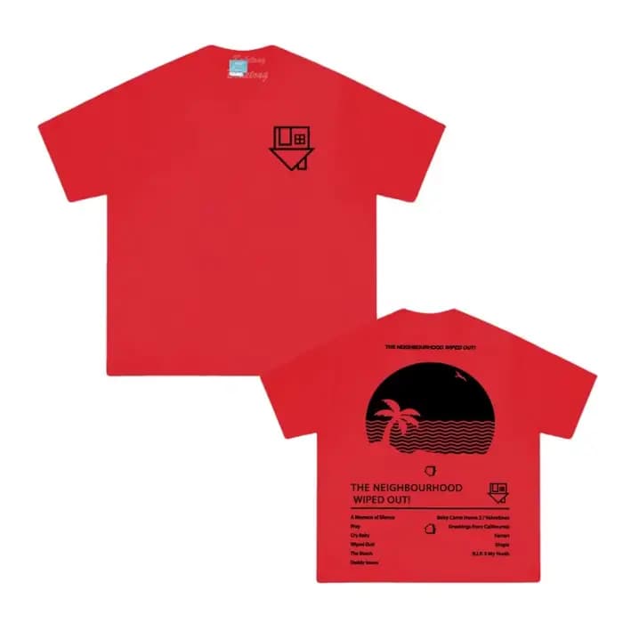 Le quartier T-Shirt Hip Hop graphique pour hommes