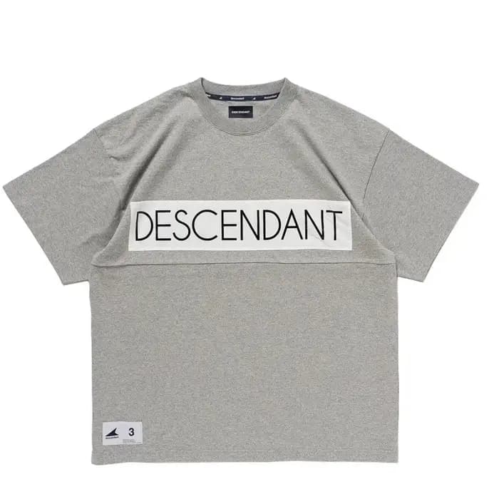 2025 DESCENDANT DCDT T-shirt à manches courtes homme décontracté ample épissage haut TX1386