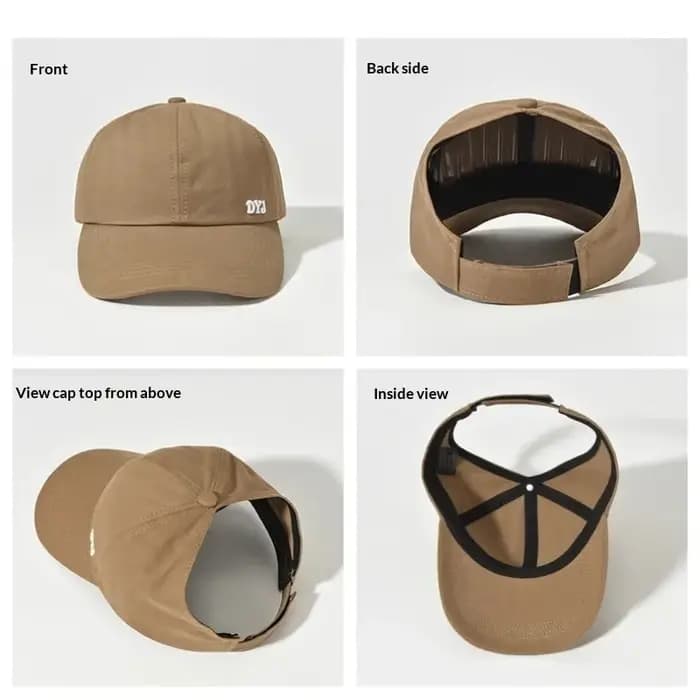 1 casquette de baseball d'été pour femme