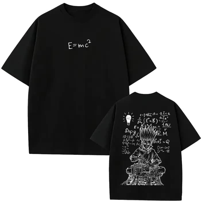 T-shirt Anime Dr. Stone Manga Senku Ishigami, t-shirt graphique pour hommes et femmes, t-shirts surd