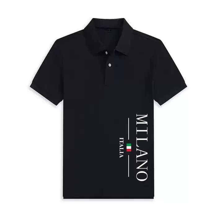 Polo homme Milan, nouveau design imprimé