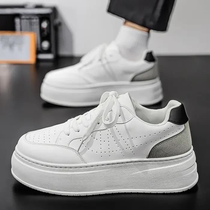 Baskets blanches pour hommes