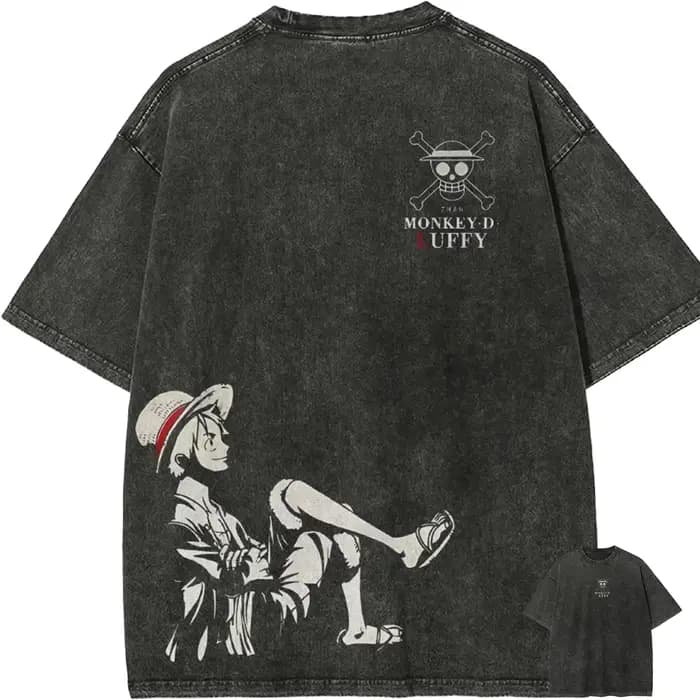 T-shirt Monkey D. Luffy pour homme