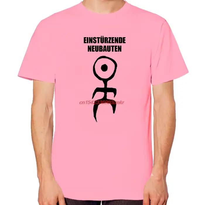 Einstürzende Neubauten Logo Cool rétro graphique T-Shirts coton nouvelles chemises