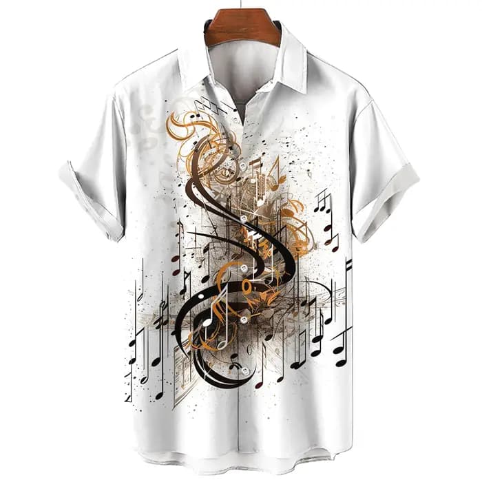 T-shirt musical pour homme