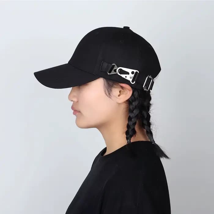 Casquette Techwear tactique d'extérieur pour hommes et femmes, boucle en métal, multifonction, réglable, Hip Hop, Punk, casquette de Baseball, chapeau de Sport de cyclisme