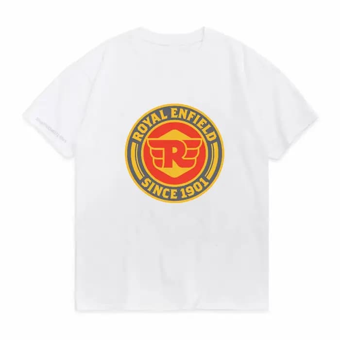 ROYALS E-ENFIELDS t-shirt imprimé à manches courtes et col rond