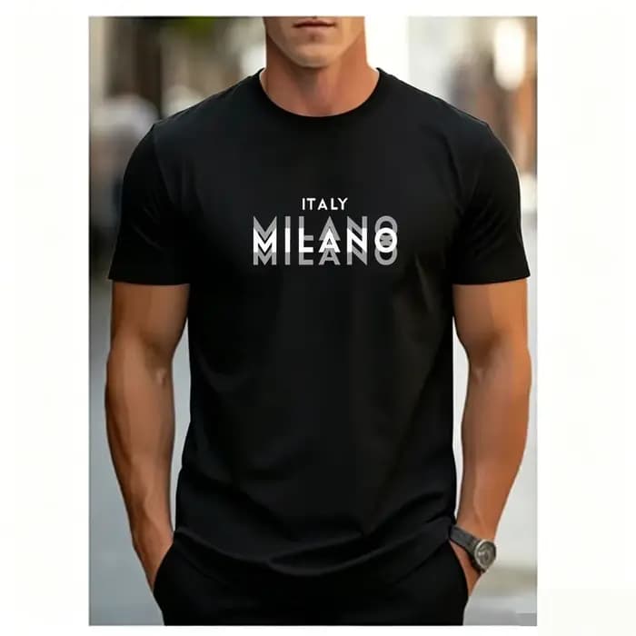 T-shirt décontracté pour homme d'été