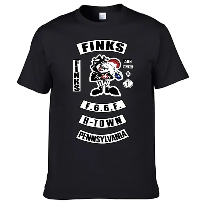 T-shirt unisexe The Finks Mc Australia