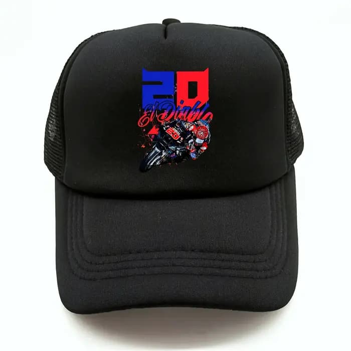 Fabio Quartararo El Diablo 20-Casquette de camionneur pour hommes et femmes
