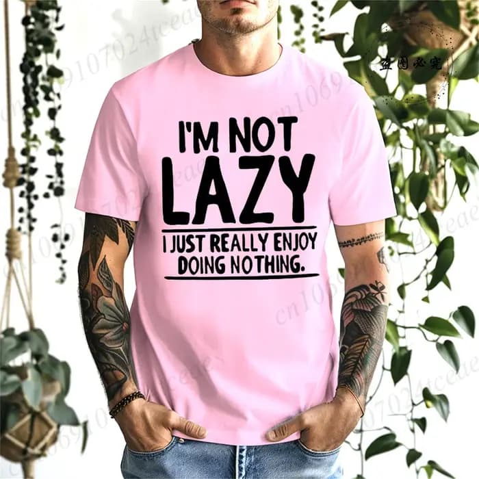 T-shirts imprimés « J'AI PAS LA TROUDE DE LA PARESSONETÉE