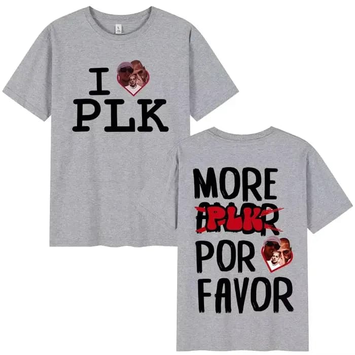 T-shirt Rapper I Love Plk pour hommes et femmes