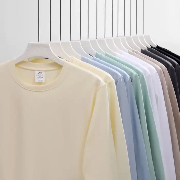 T-shirt femme manches longues col rond coton doux T-shirt solide Harajuku Streetwear mode coréenne printemps automne chemise hauts t-shirts