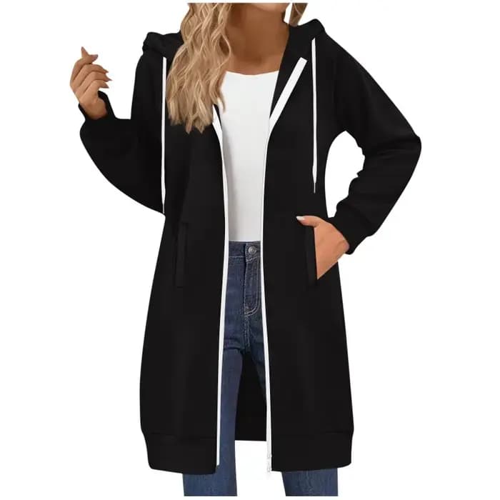 Sweat-shirt Long décontracté et polyvalent pour femmes