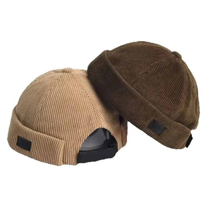 Bonnet rétro unisexe, casquette solide
