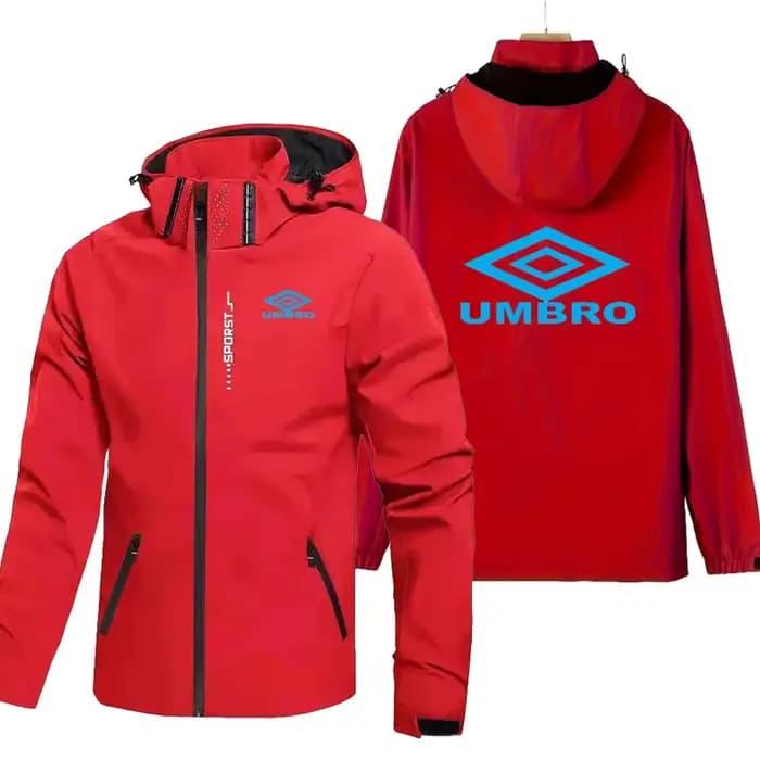 Veste UMBRO LOGO - Veste imperméable à capuche pour homme