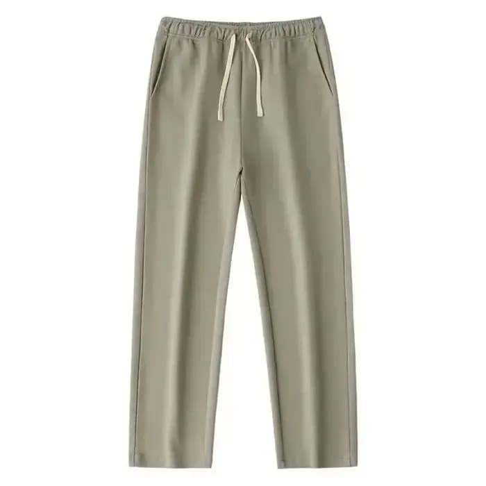 Viser de survêtement décontractés pour hommes, pantalons de survêtement droits, coton, respirant, Sportedly Proximity, Wstring Wide Leg, FJMale