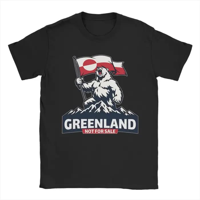 T-shirt en coton 100% pour hommes, avec drapeau de l'Islande, motif ours, pas à vendre, t-shirts amu