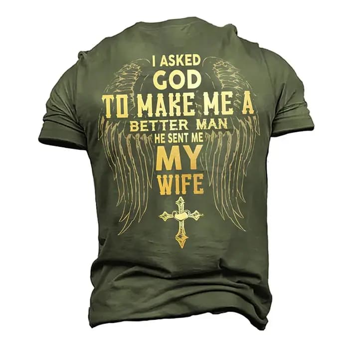 T-shirt unisexe pour hommes, lettre graphique, croix templier, col rond, noir, vert armée, bleu mari