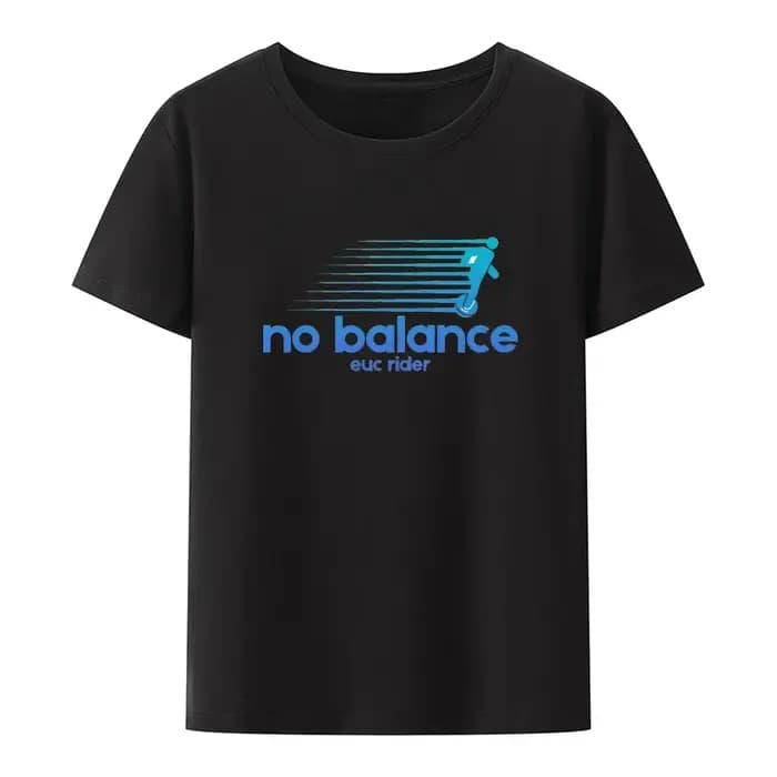 T-shirt drôle imprimé graphique No Balance pour hommes, t-shirt fantaisie, vêtements masculins confortables, vêtements créatifs