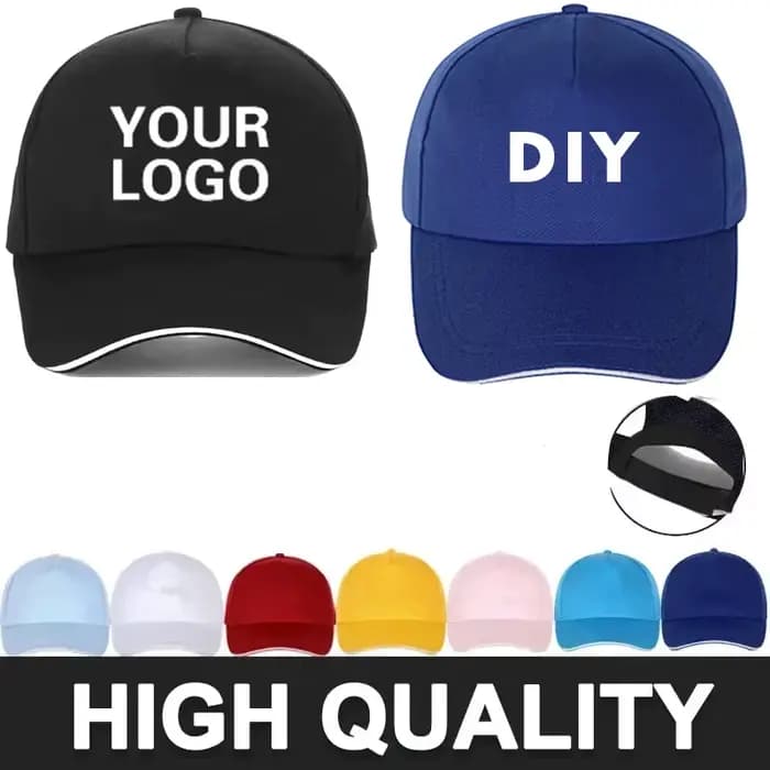 Casquettes de baseball personnalisées bricolage pour hommes femme chapeau logo personnalisé casquette