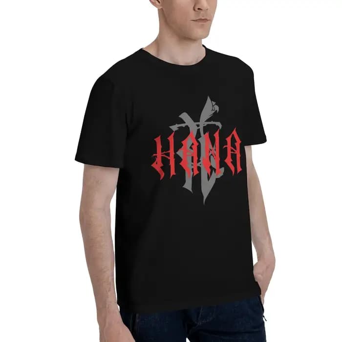 T-shirt hana all in japan band pour hommes et femmes