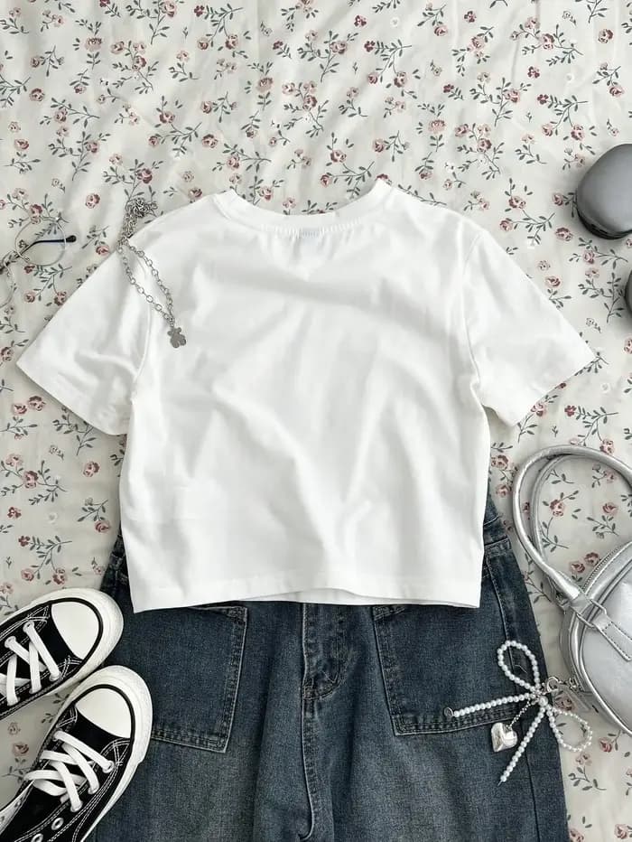 T-shirt à manches courtes pour femmes
