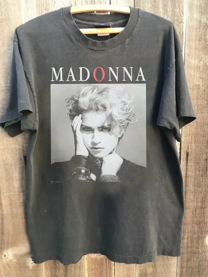 T-shirt rétro des années 80 Madonna