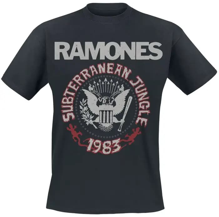 T-shirt Ramones Rock N Roll High School