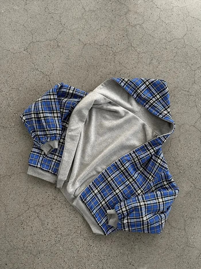 Sweat à capuche réversible décontracté pour hommes
