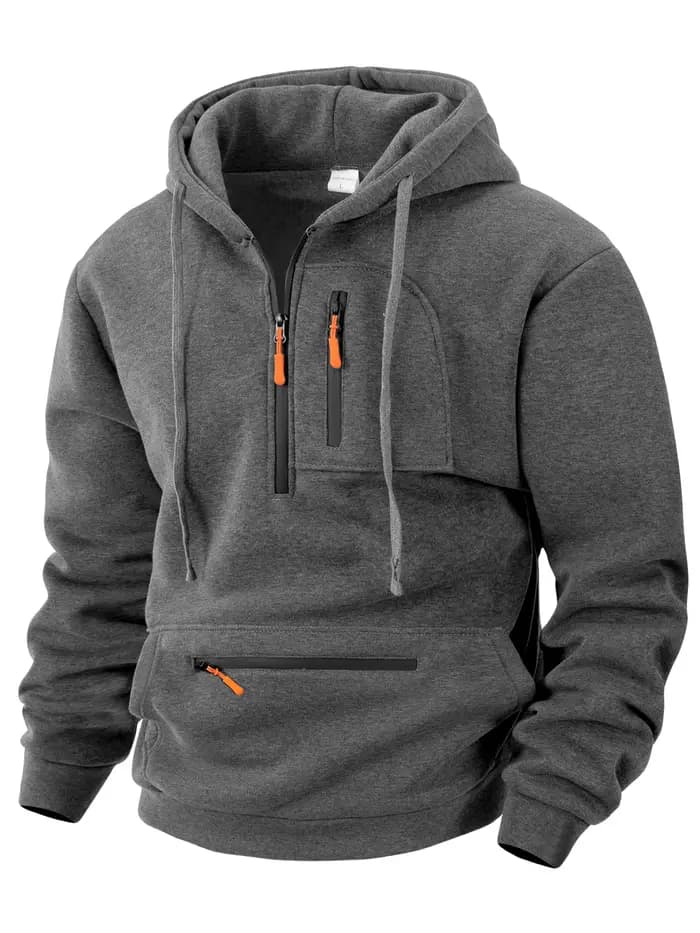 Sweat-shirt de sport décontracté à capuche pour hommes