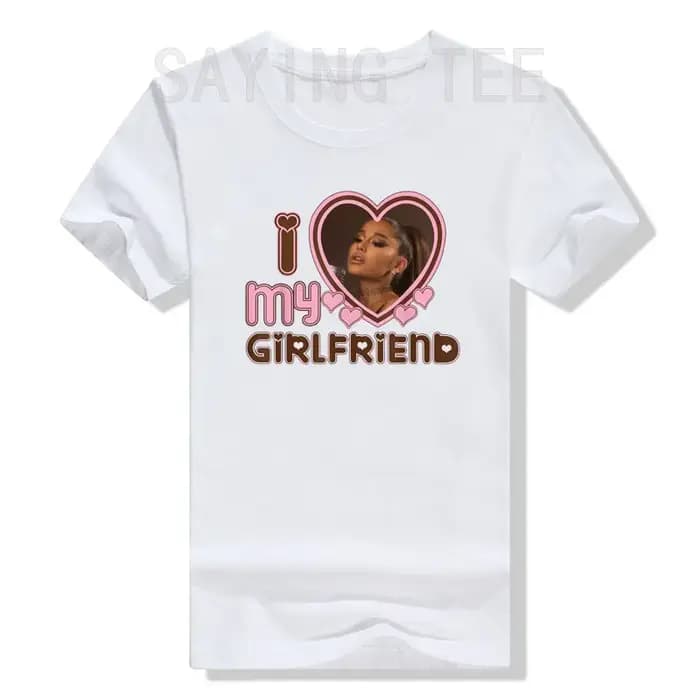 Hommes j'aime ma petite amie chemise pour vous T-Shirt petits amis