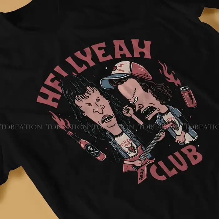 T-shirt Beavis and Butthead Hellcapted Club pour hommes