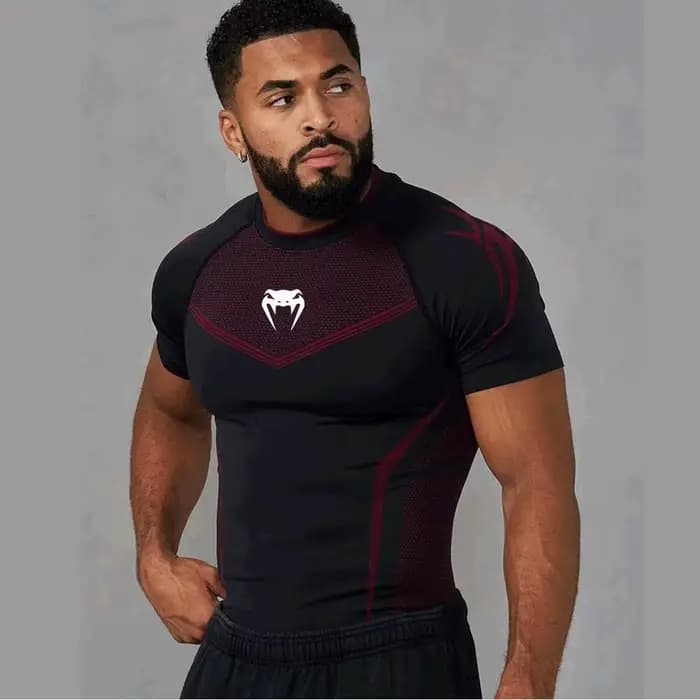 T-shirts de compression pour hommes – Vêtements de sport pour la gym