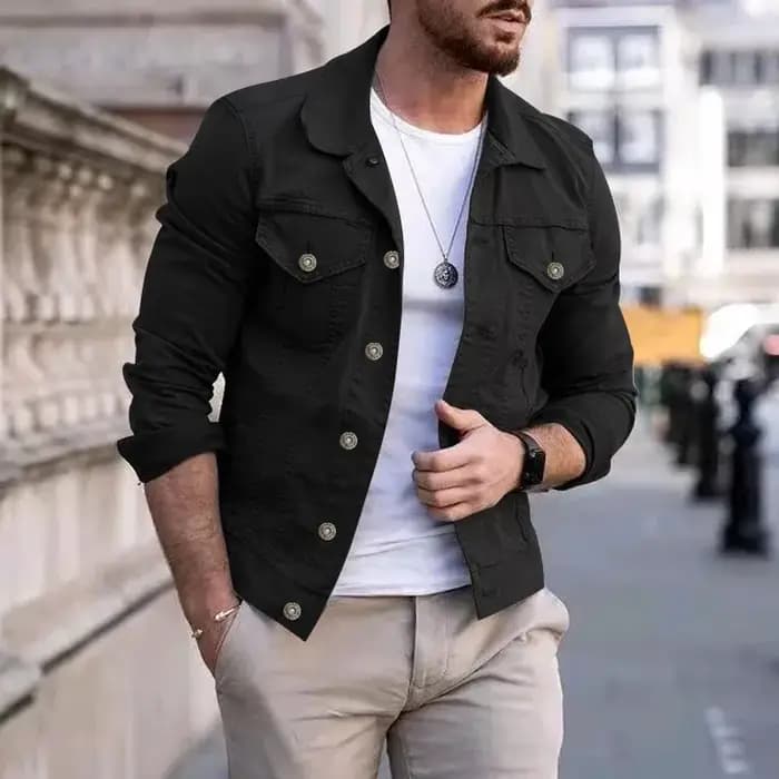 Hip-hop hommes Denim vestes Streetwear décontracté coton classique mince jean manteau mâle marque vêtements Cowboy veste Ropa Para Hombre