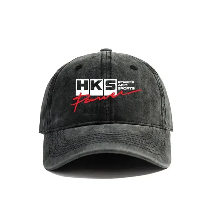 HKS Power and Sports casquette de Baseball en détresse chapeaux casquette hommes rétro en plein air été réglable papa chapeau MZ-561