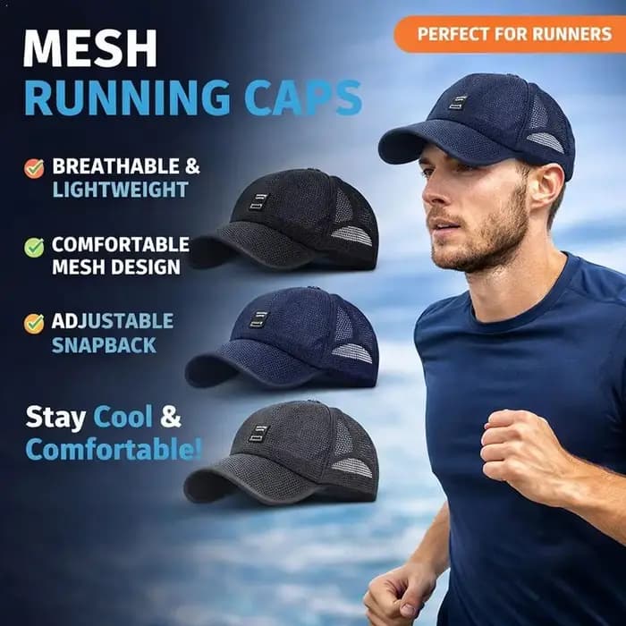 Casquette unisexe à visière légèrement incurvée style trucker pour hommes et femmes
