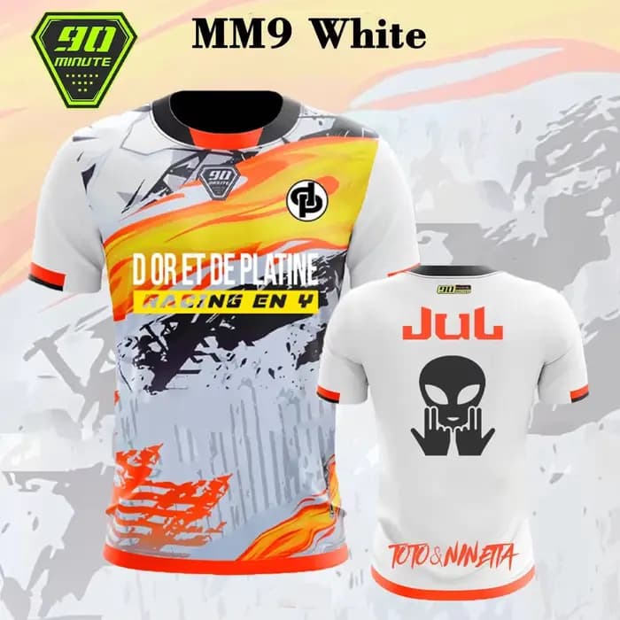 Jul hommes Jersey 90 Minute série 3D imprimé T-shirt